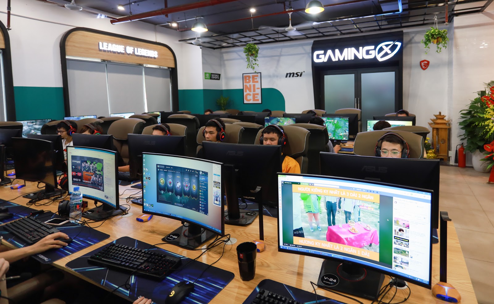 Tới thăm Gaming X Cổ Nhuế - Cyber game chuẩn “5 sao” xịn xò khu ...