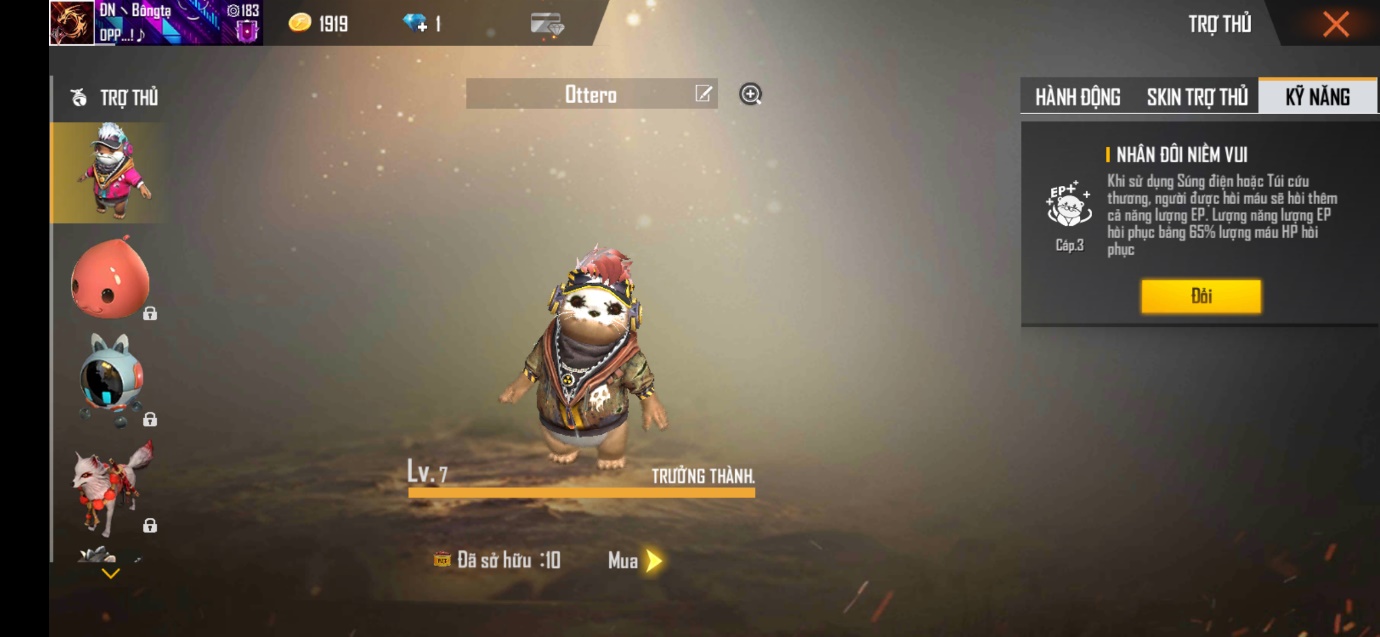 10 bé thú cưng giúp bạn giành được nhiều Booyah! hơn trong Free Fire - Ảnh 8. 10 bé thú cưng giúp bạn giành được nhiều Booyah! hơn trong Free Fire - Ảnh 8.