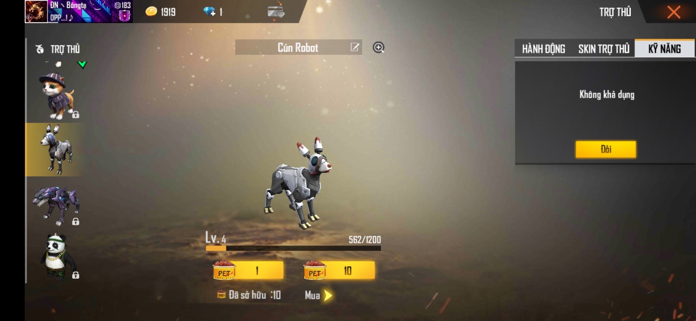 10 bé thú cưng giúp bạn giành được nhiều Booyah! hơn trong Free Fire - Ảnh 10. 10 bé thú cưng giúp bạn giành được nhiều Booyah! hơn trong Free Fire - Ảnh 10.