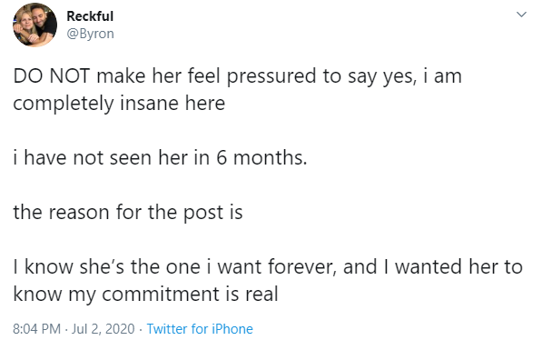 Reckful lên tiếng giải thích hành động cầu hôn bạn gái, nhưng lại nhận phải rất nhiều phản hồi ác ý từ cộng đồng