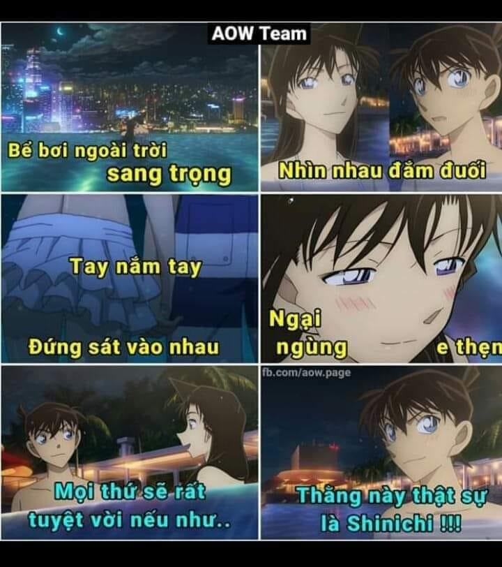 Cười sảng khoái với loạt ảnh chế Thám Tử Lừng Danh Conan, độ nhây của fan không thể đùa đâu - Ảnh 10.