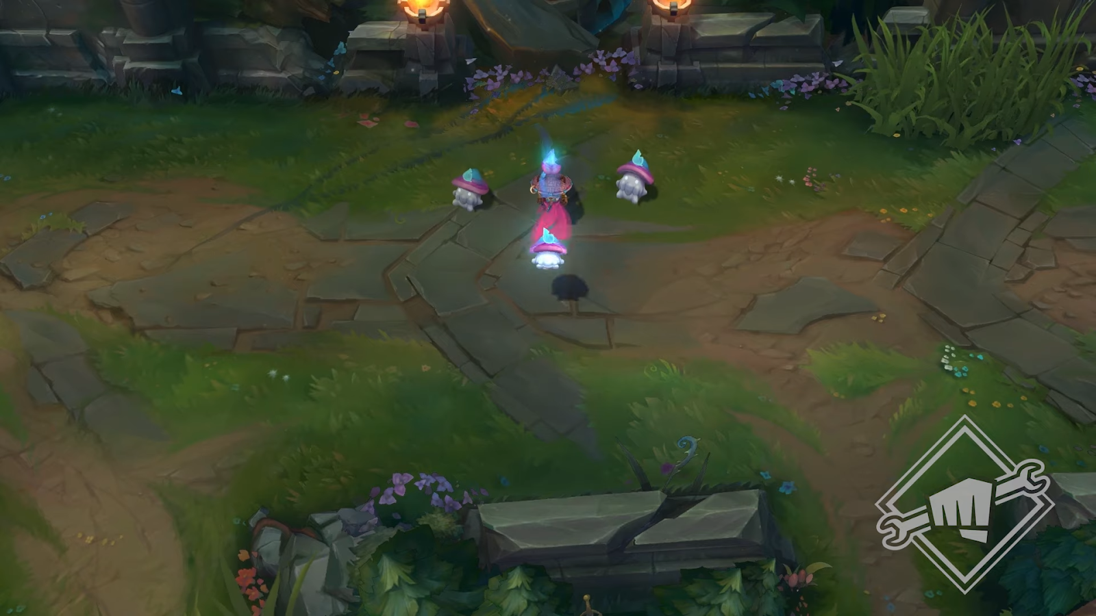 Chính thức ra mắt chuỗi trang phục Hoa Linh Lục Địa: Yasuo lại góp mặt, nhưng skin Hàng Hiệu lại rơi vào tay... Teemo - Ảnh 4.