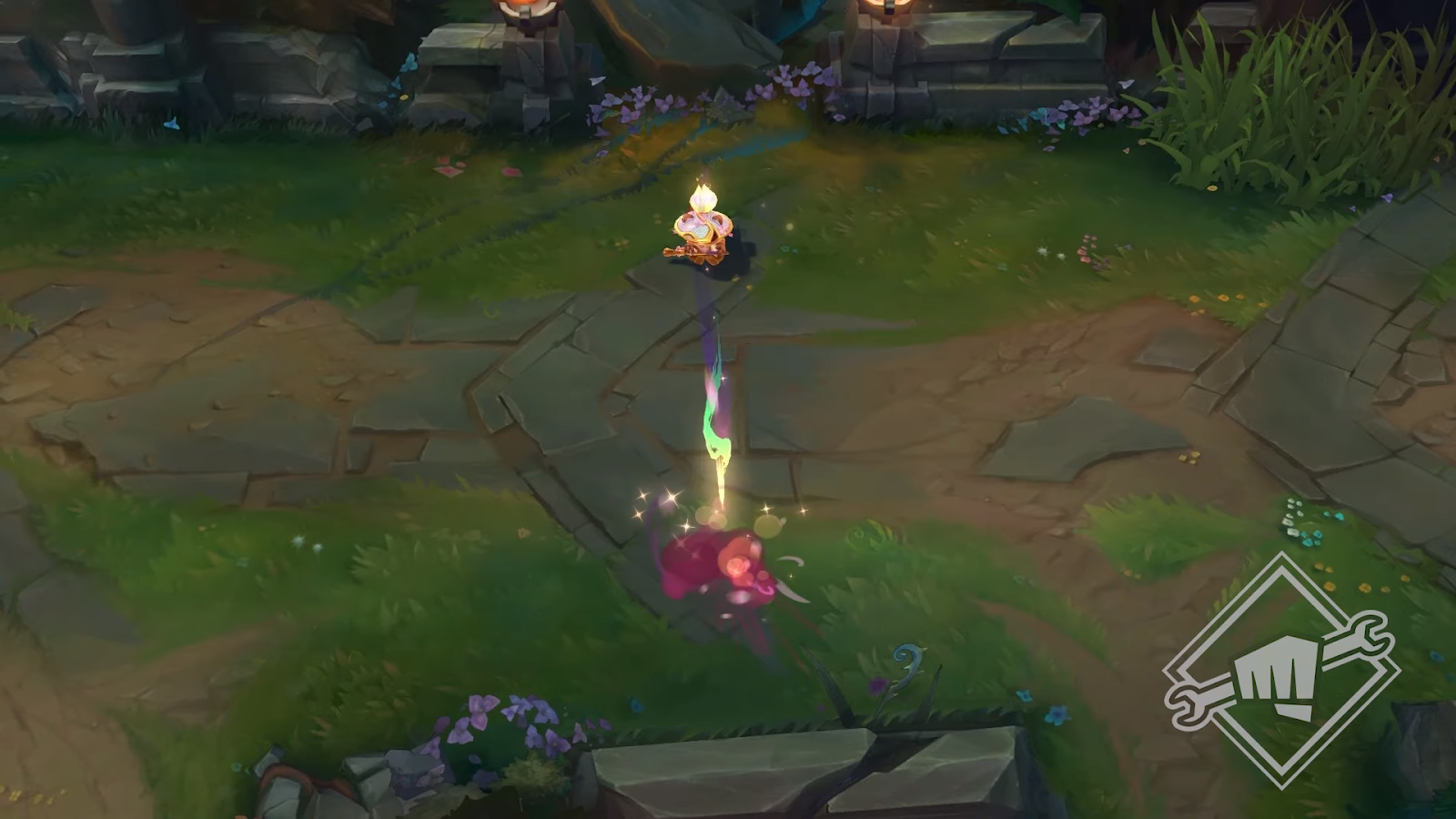 Chính thức ra mắt chuỗi trang phục Hoa Linh Lục Địa: Yasuo lại góp mặt, nhưng skin Hàng Hiệu lại rơi vào tay... Teemo - Ảnh 7.