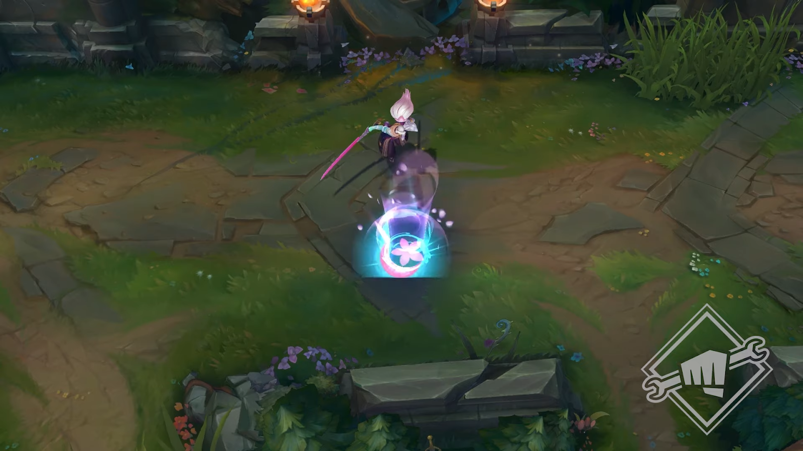 Chính thức ra mắt chuỗi trang phục Hoa Linh Lục Địa: Yasuo lại góp mặt, nhưng skin Hàng Hiệu lại rơi vào tay... Teemo - Ảnh 14.