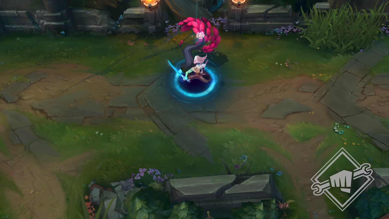 Chính thức ra mắt chuỗi trang phục Hoa Linh Lục Địa: Yasuo lại góp mặt, nhưng skin Hàng Hiệu lại rơi vào tay... Teemo - Ảnh 15.