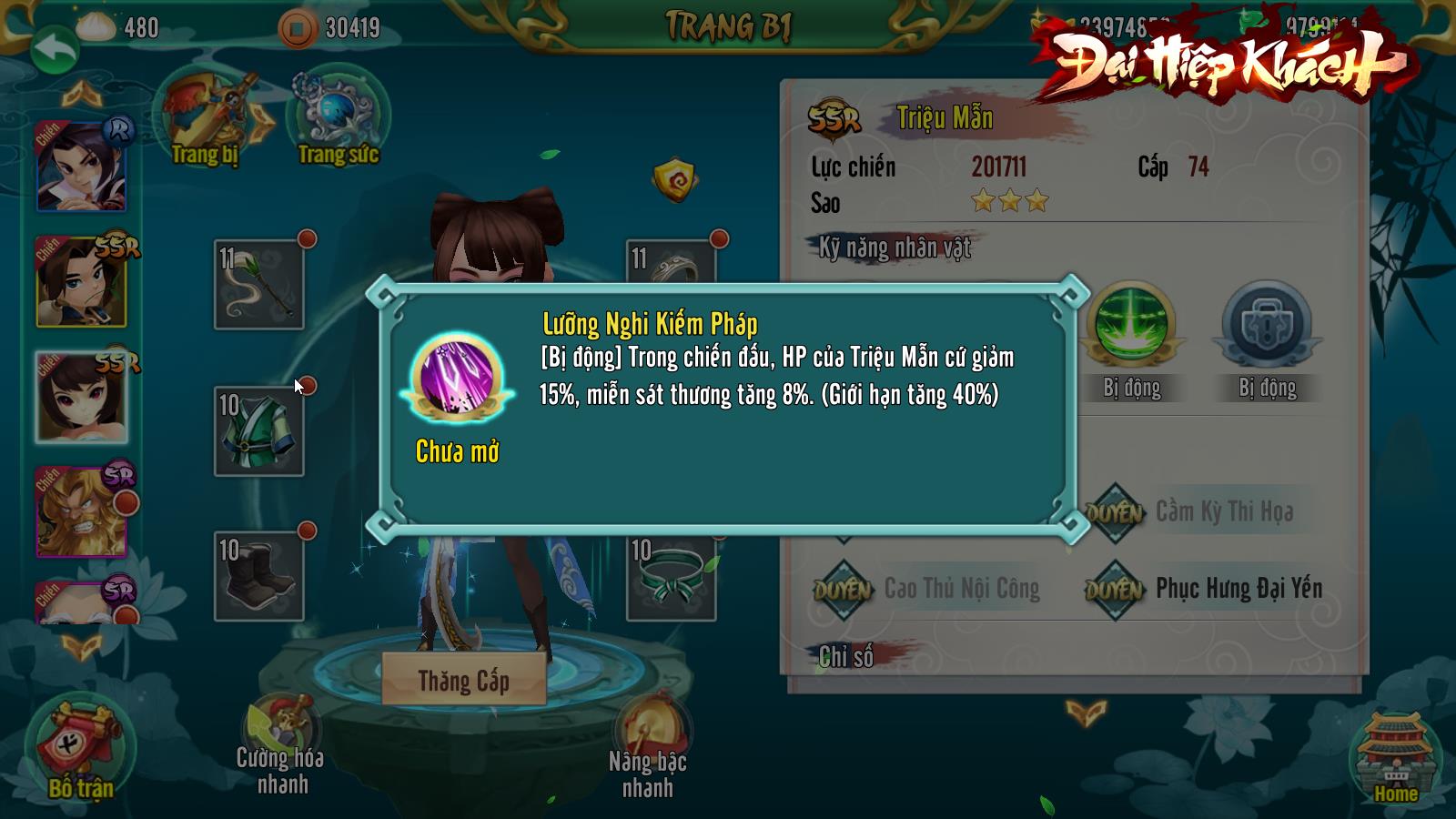 “Nổi da gà” khi thấy tướng trong Đại Hiệp Khách có tới 4 skill chủ động, game Việt giờ “xịn” đến mức này sao? - Ảnh 6. “Nổi da gà” khi thấy tướng trong Đại Hiệp Khách có tới 4 skill chủ động, game Việt giờ “xịn” đến mức này sao? - Ảnh 6.