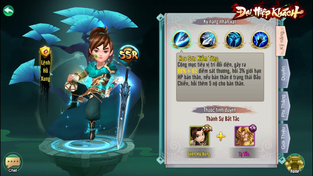 “Nổi da gà” khi thấy tướng trong Đại Hiệp Khách có tới 4 skill chủ động, game Việt giờ “xịn” đến mức này sao? - Ảnh 8. “Nổi da gà” khi thấy tướng trong Đại Hiệp Khách có tới 4 skill chủ động, game Việt giờ “xịn” đến mức này sao? - Ảnh 8.