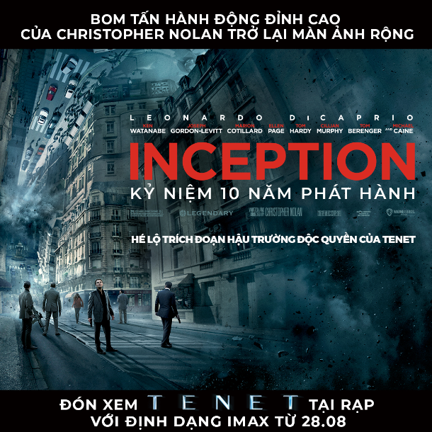 INCEPTION - Bom tấn hành động của Christopher Nolan trở lại màn ảnh rộng, không quên nhá hàng TENET - Ảnh 1.