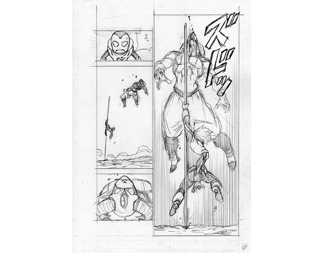 Hé lộ bản phác thảo Dragon Ball Super chap 63: Thiên sứ Merus đọ sức với Moro cứu nguy cho Trái Đất - Ảnh 3.