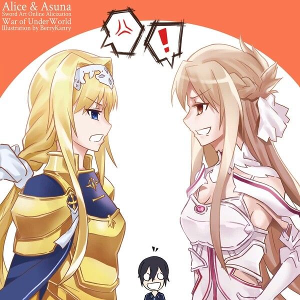 Cuối cùng mối quan hệ thực sự giữa Kirito, Asuna, Alice trong Sword Art Online có phải là mối tình tay ba? - Ảnh 2.