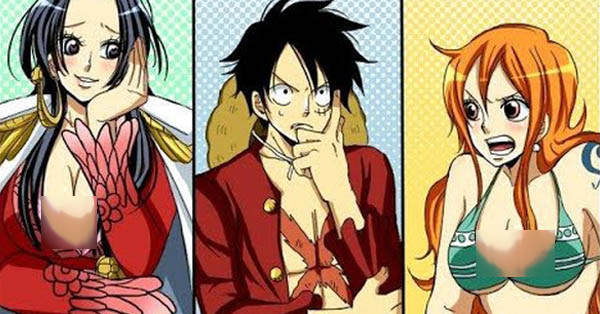 Khám phá nét đẹp cuốn hút của bốn nhân vật chính Luffy, Nami, Robin và Franky trong bộ truyện One Piece. Kết hợp với màu sắc tươi sáng, bức hình đem lại sự sống động và hào hứng cho người yêu thích truyện tranh.