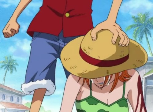 One Piece: Giống như Robin vuốt má Franky, Luffy và Nami đã từng cười với nhau say đắm - Ảnh 2.