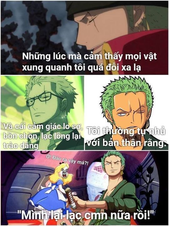 Chết cười với loạt ảnh chế Zoro đi lạc, không những tìm thấy One Piece mà còn xuyên không sang cả Naruto - Ảnh 4.