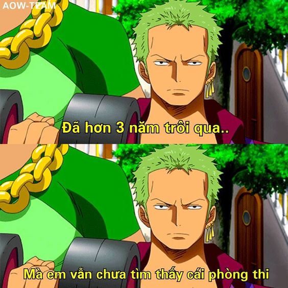 Chết cười với loạt ảnh chế Zoro đi lạc, không những tìm thấy One Piece mà còn xuyên không sang cả Naruto - Ảnh 5.