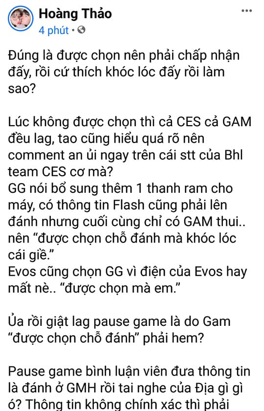 BLV Hoàng Luân: Thi đấu ở GG Stadium hoàn toàn là lựa chọn của GAM - Ảnh 5.