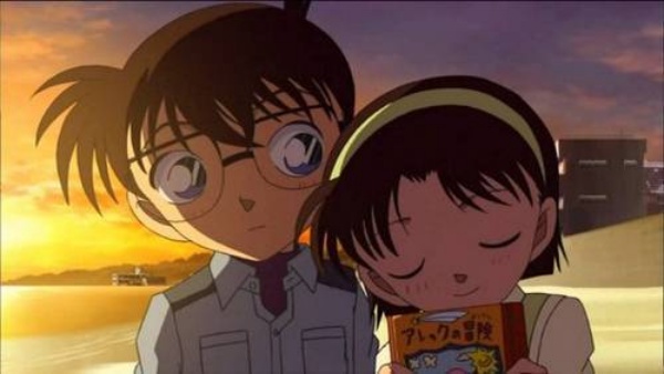 Yoshida Ayumi rất thích cậu bạn Conan