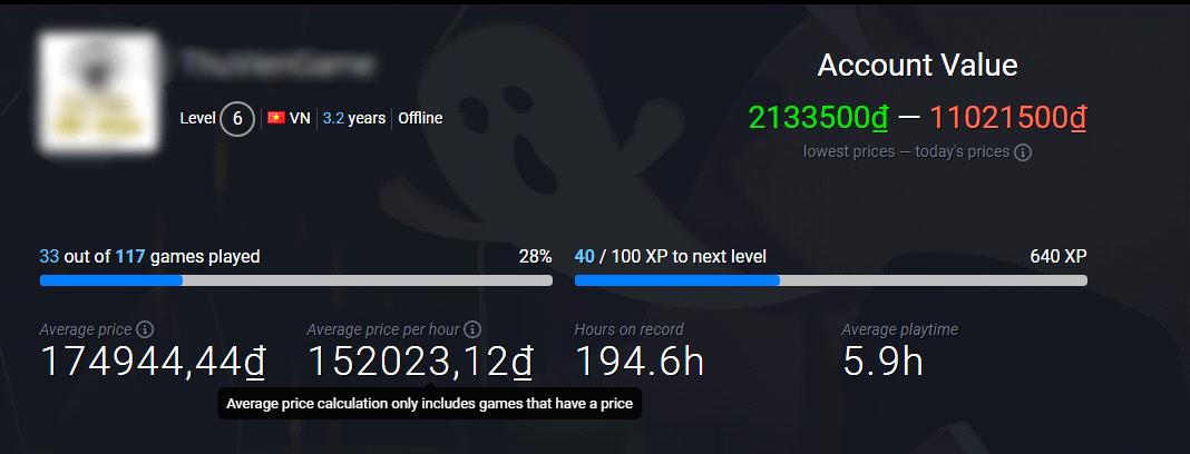 Hướng dẫn định giá tài khoản Steam để game thủ biết mình đã chi bao nhiêu tiền mua game - Ảnh 9.