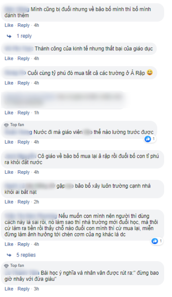 CĐM xôn xao, bàn tán trước câu chuyện tiểu thiếu gia Ả Rập, bị đuổi khỏi lớp liền về nhà mách bố, mua lại cả ngôi trường chỉ để trả đũa - Ảnh 3.