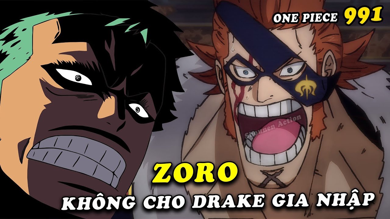Spoiler One Piece Chap 991 Cửu Hồng Bao Quyết Tử Chiến đấu Với Kaido Zoro Phản đối X Drake Kết Lien Minh
