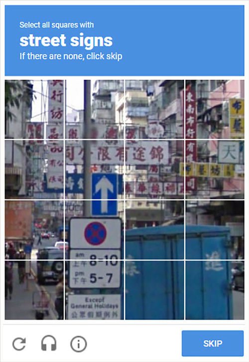 Xoắn não với 15 bài kiểm tra CAPTCHA để phân biệt người và robot của Google - Ảnh 2.