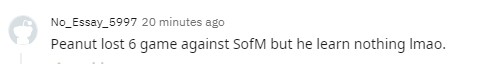 Thảm bại trước 1 team vô danh, Peanut nhận vô vàn chỉ trích - Cậu ta chẳng học được gì từ SofM cả - Ảnh 8.