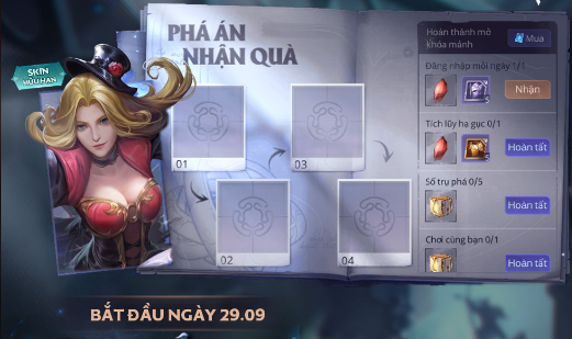 Liên Quân Mobile: Hướng dẫn nhận skin Sephera mới cứng mừng kỷ niệm AoV tròn 4 năm tuổi - Ảnh 3. Liên Quân Mobile: Hướng dẫn nhận skin Sephera mới cứng mừng kỷ niệm AoV tròn 4 năm tuổi - Ảnh 3.