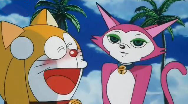 Tình đầu của Doraemon là cô mèo Noramyako.