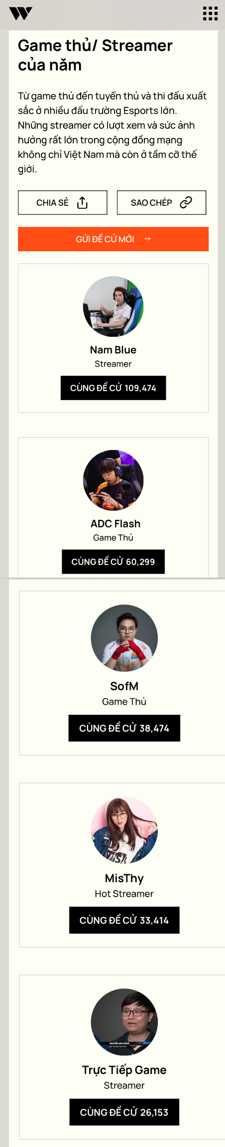 Vươn đến WeChoice Awards 2020, nam streamer của của team Heavy xếp hạng cao ở Bản lĩnh đương đầu - Ảnh 1. Vươn đến WeChoice Awards 2020, nam streamer của của team Heavy xếp hạng cao ở Bản lĩnh đương đầu - Ảnh 1.