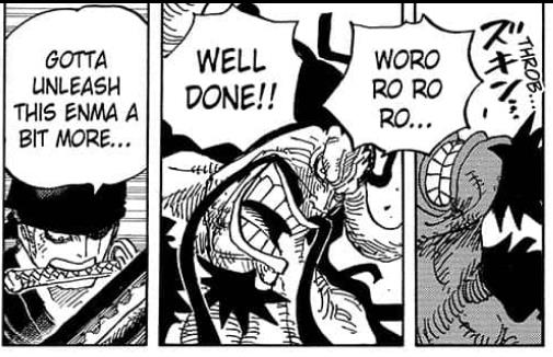 Soi mói những chi tiết thú vị trong One Piece chap 1001, Siêu Tân Tinh đại chiến Tứ Hoàng (P2) - Ảnh 4.