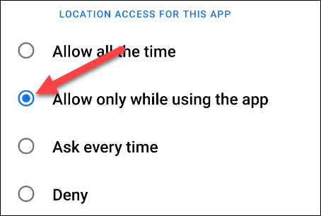 To check which applications are tracking your location on your phone - Photo 7.