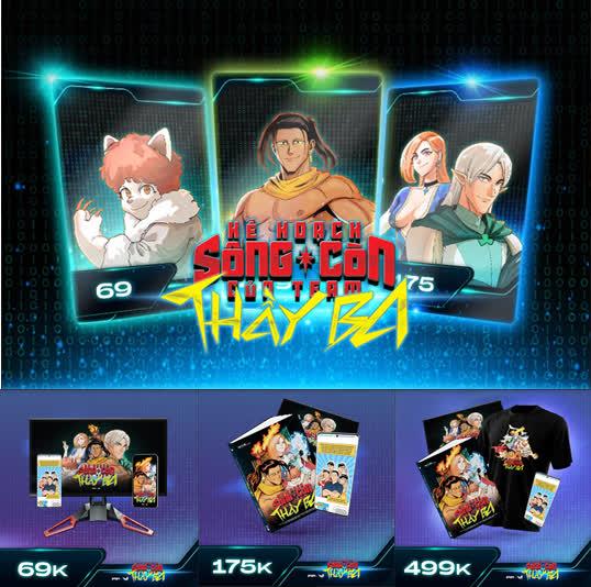 Kế hoạch sống còn của Team Thầy Ba, bộ truyện tranh đầu tiên về Streamer tại Việt Nam chính thức ra mắt! - Ảnh 5.