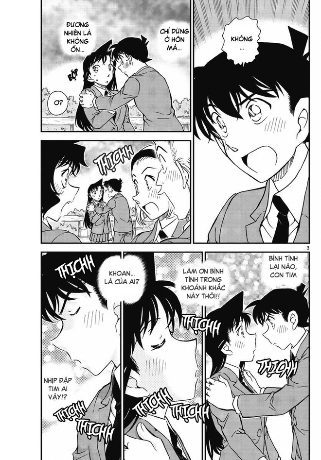 Vì quá hâm mộ cặp đôi Ran và Shinichi, một fan Conan tạo ra bức ảnh cả 2 hôn nhau thắm thiết - Ảnh 2.