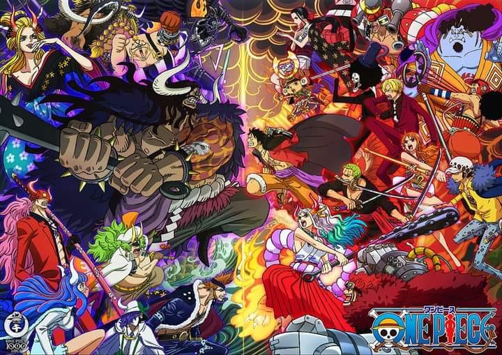 Anime One Piece tập 1000 – Băng Mũ Rơm đang trên đường đến với chúng ta. Đây là một cột mốc vô cùng đặc biệt của bộ anime, khi đã kéo dài hơn 20 năm và vẫn đang được yêu thích đến thế. Cùng chờ đón những tình tiết đầy kịch tính và những bí ẩn được giải đáp trong anime tập 1000 của One Piece.
