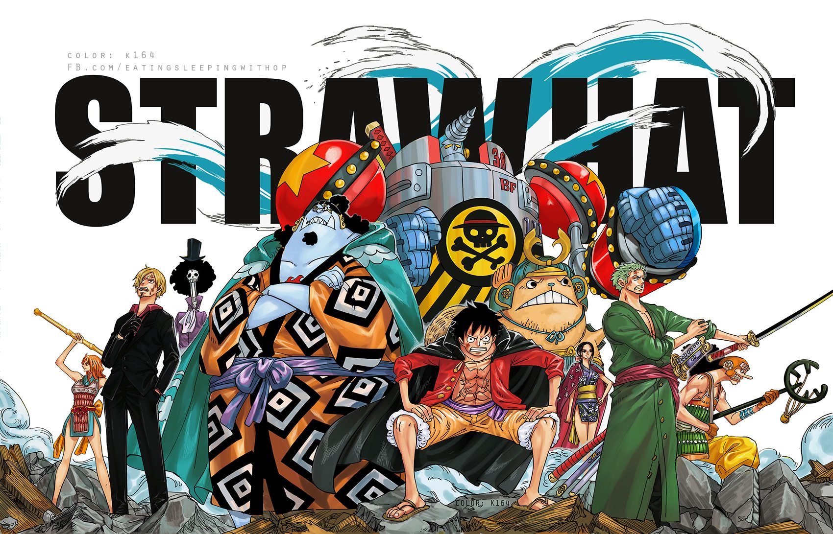 Mô hình team Luffy Mũ Rơm One Piece Chibi Z  Sản phẩm