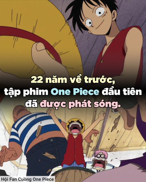 Mừng anime One Piece tròn 22 tuổi, fan chia sẻ thật rằng tuổi phim còn hơn tuổi mình - Ảnh 2.