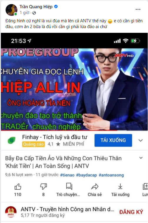 Tuyển thủ Liên Quân đi xa vì bị ANTV chỉ mặt là lừa đảo đa cấp tiền ảo, những con thiêu thân khát tiền - Ảnh 1.