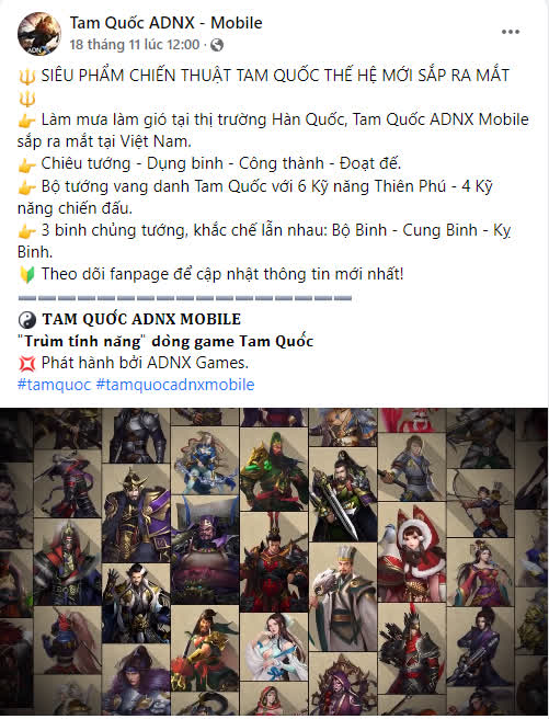 Tam Quốc ADNX Mobile - Game SLG Tam Quốc đang khiến cộng đồng đam mê chiến thuật ở VN dậy sóng - Ảnh 2.