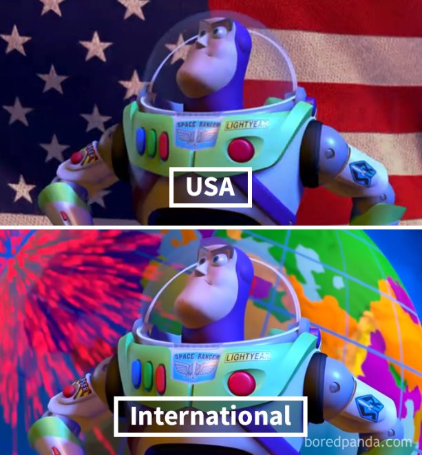 Những lần phim hoạt hình Disney và Pixar phải biến tấu để xuất hiện phù hợp tại các quốc gia trên thế giới - Ảnh 4.