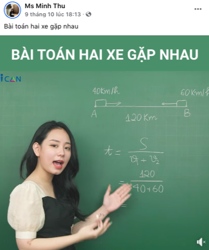 Thể hiện tình cảm với bạn trai ngay trên page dạy học, cô Minh Thu lại gây tranh cãi - Ảnh 2.