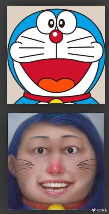Nobita và các nhân vật trong Doraemon trông như thế nào ngoài đời thực? - Ảnh 2.