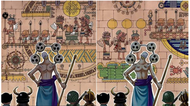Giả thuyết One Piece về chủng tộc Lunarians, một phần Vương quốc cổ đại và truyền thuyết về “Mặt trời thứ 5” - Ảnh 3.