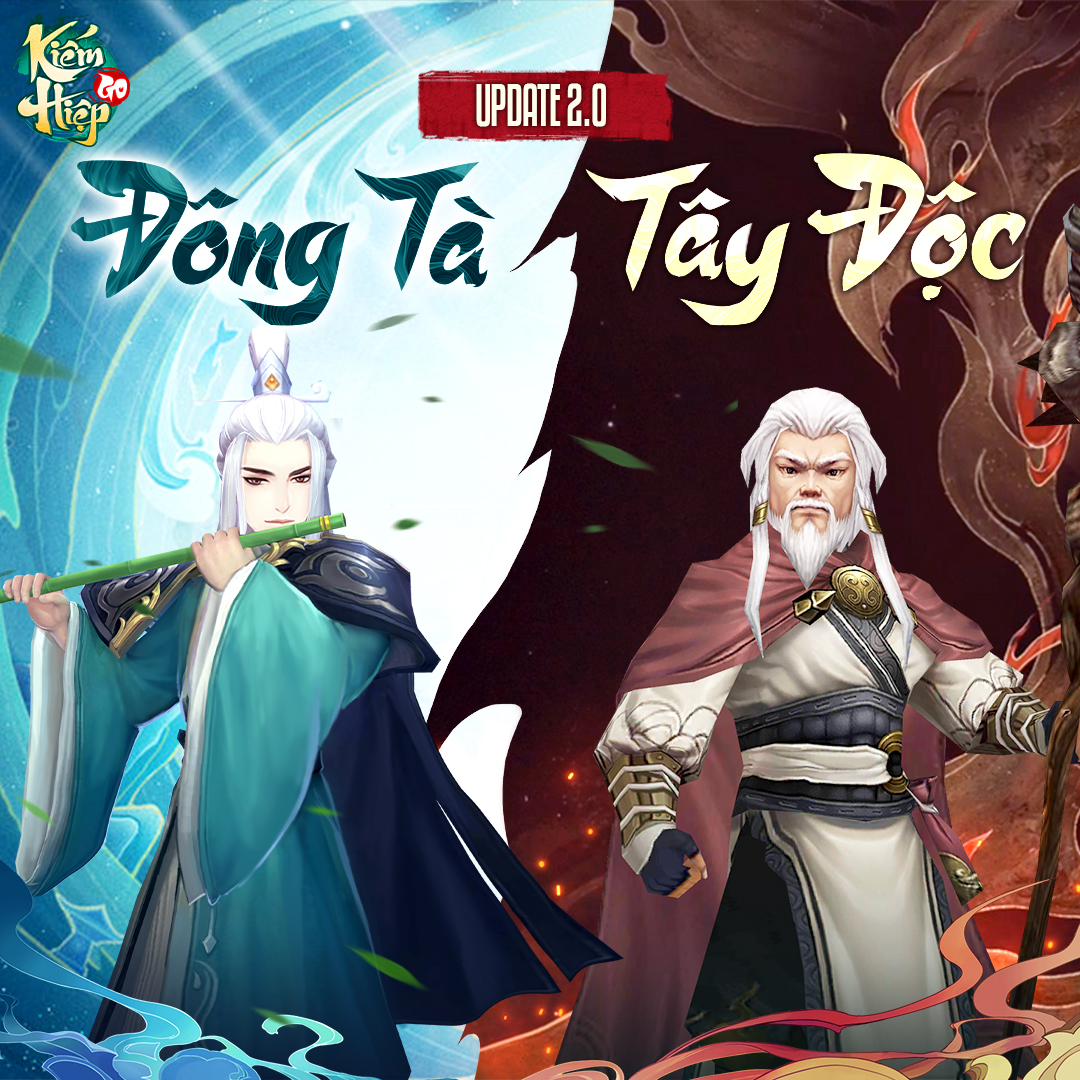 Đông Tà - Tây Độc chính thức có mặt tại Kiếm Hiệp GO: Update cực khủng, Giftcode cực đã - Ảnh 2. Đông Tà - Tây Độc chính thức có mặt tại Kiếm Hiệp GO: Update cực khủng, Giftcode cực đã - Ảnh 2.