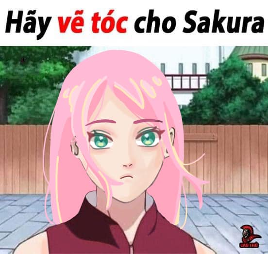 Naruto: Chết cười khi thấy nàng đào được các fan vẽ tóc cho, lúc thì giống Saitama lúc lại hóa JoJo - Ảnh 3.
