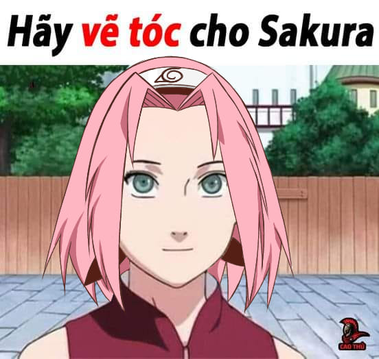 Naruto: Chết cười khi thấy nàng đào được các fan vẽ tóc cho, lúc thì giống Saitama lúc lại hóa JoJo - Ảnh 4.