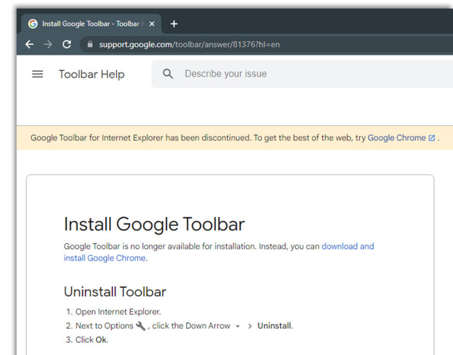  Google khai tử thanh công cụ trên trình duyệt “cổ lỗ sĩ” Internet Explorer  - Ảnh 2.