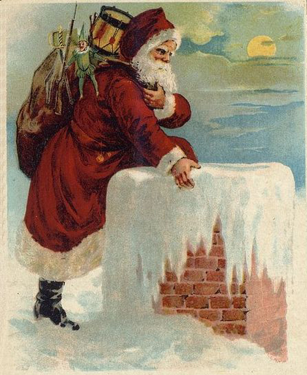 Giải mã: Tại sao ông già Noel cứ phải vào nhà qua đường ống khói lò sưởi? - Ảnh 1.
