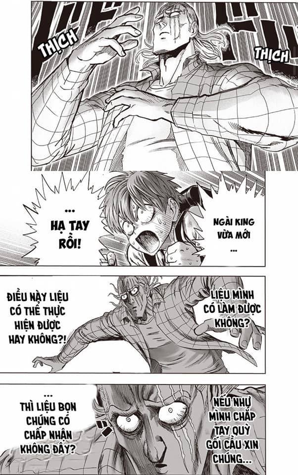 Một chiêu định đoạt thế cục, các fan One Punch Man cười thả ga với màn ăn may bá đạo của ngài King - Ảnh 1.