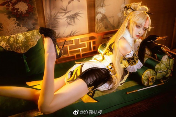 Ngây ngất với bộ cosplay nàng Ningguang trong vũ trụ Genshin Impact Screenshot17-1613542019044976057839