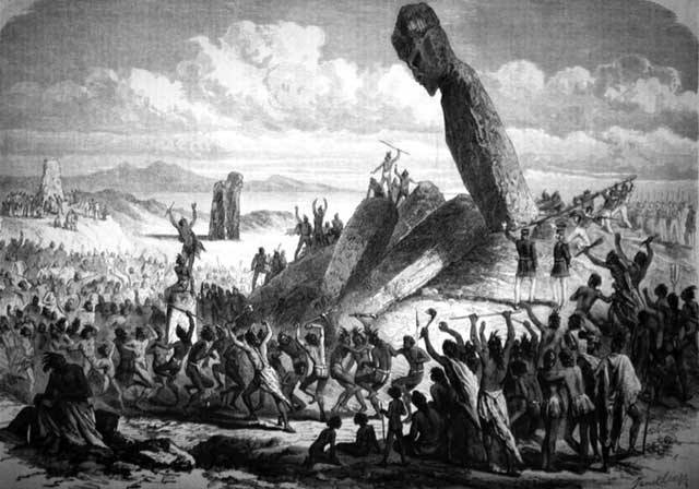 Giả thuyết rùng rợn về những tượng đá khổng lồ trên đảo Phục Sinh - Ảnh 6.