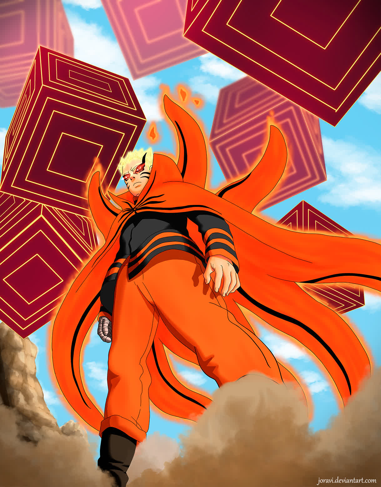 Mười trạng thái sức mạnh của Hokage đệ thất Uzumaki Naruto – Zangetsu